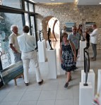 DSCF3357 Photos expo peintures Maguy Gaudefroy Centre Culturel Gigondas 24 août 2019&nbsp;vernissage